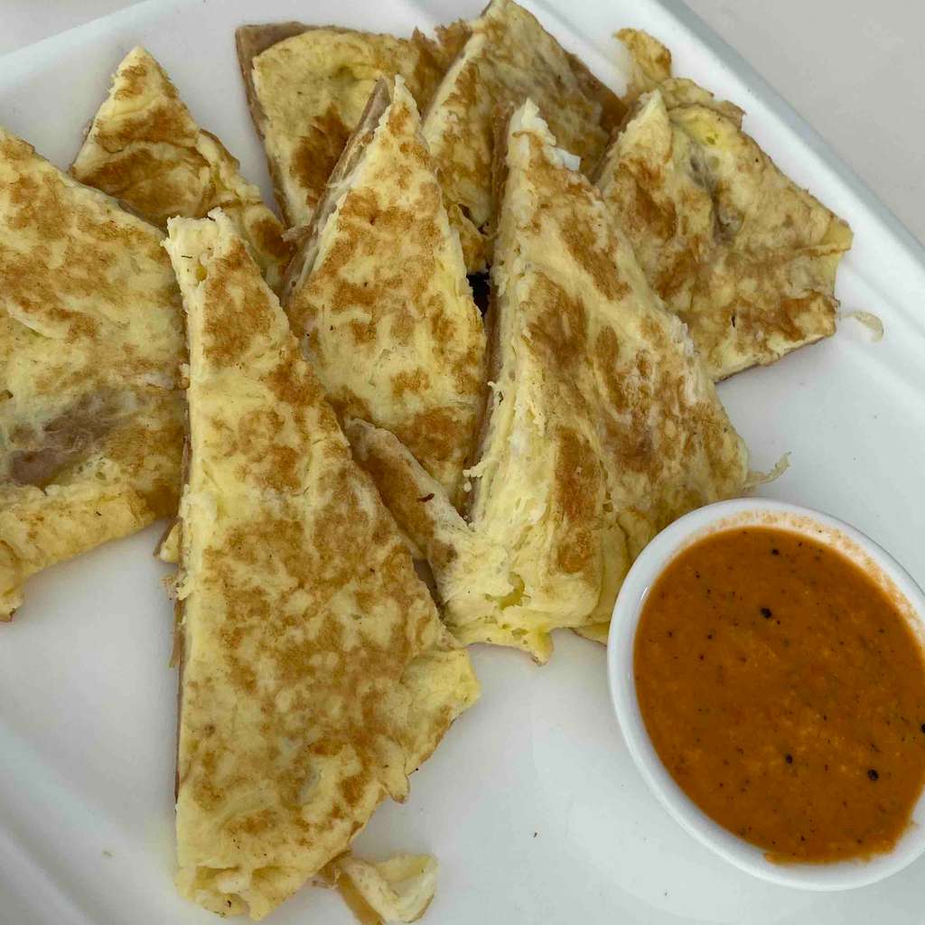 Protein on the Carbs- Egg Paratha