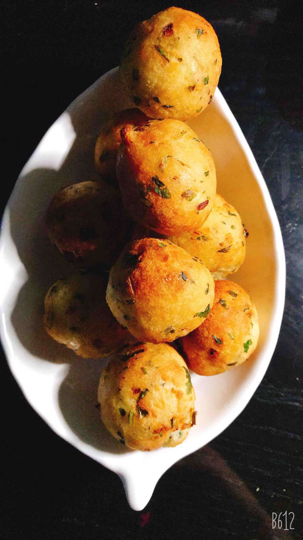 Poha aloo vada in Air Fry