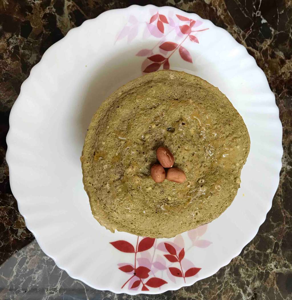 Moringa & coffee whey cake