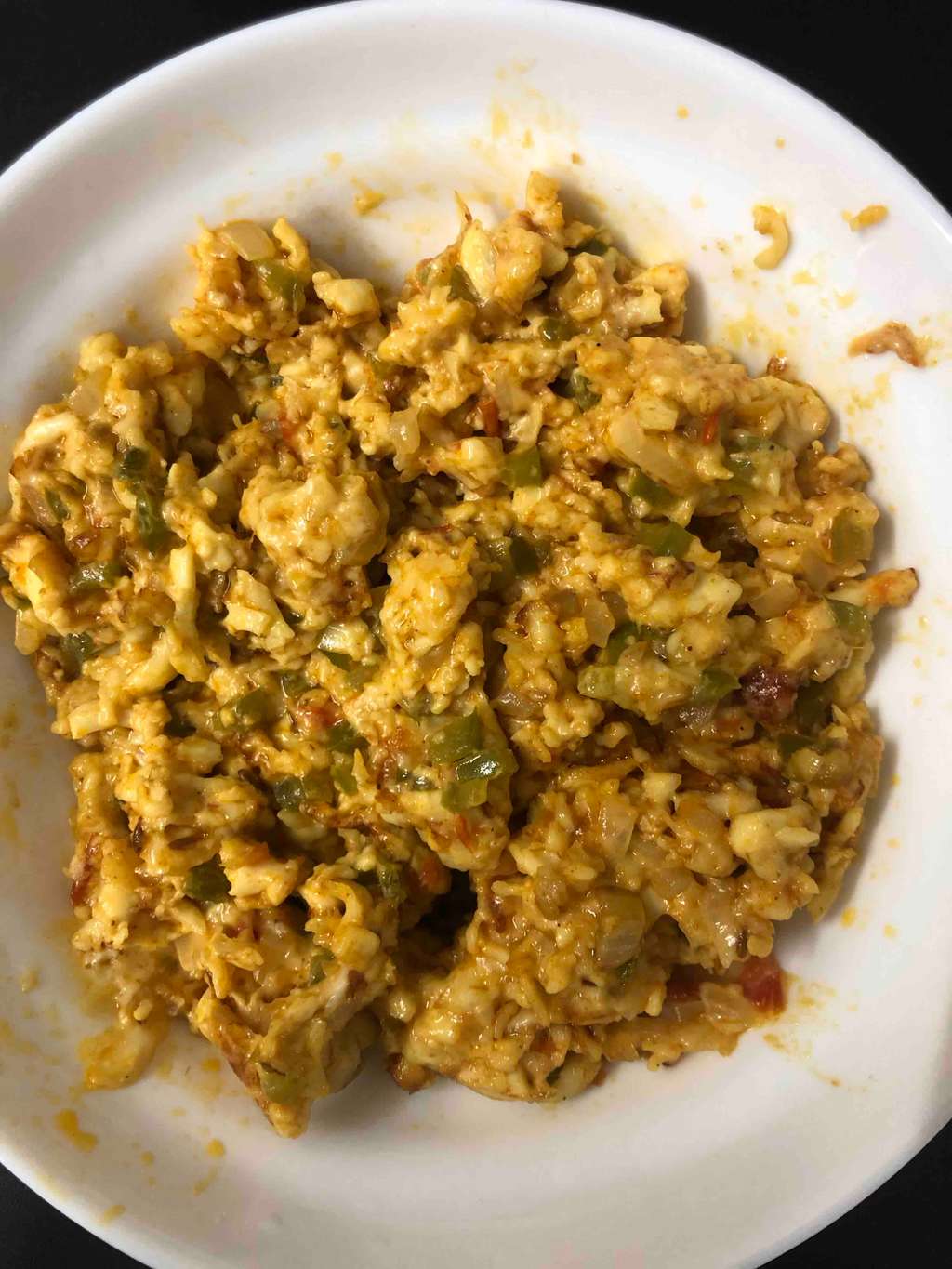 Paneer cheese bhurji 