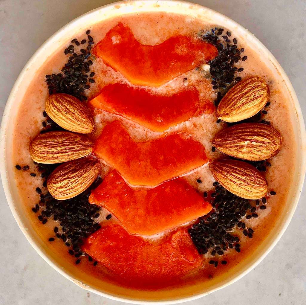 Papaya Oatmeal 