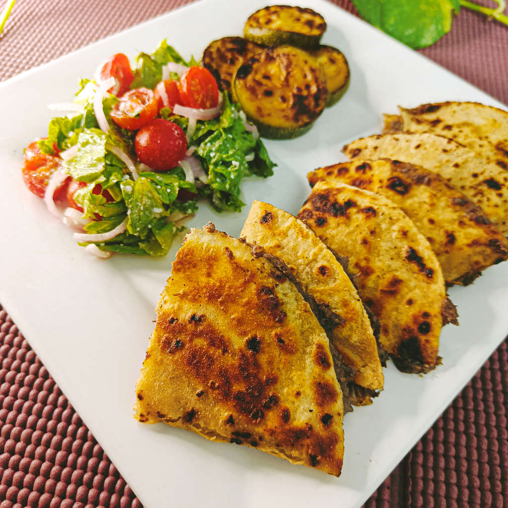 refried Soyabean Quesadilla