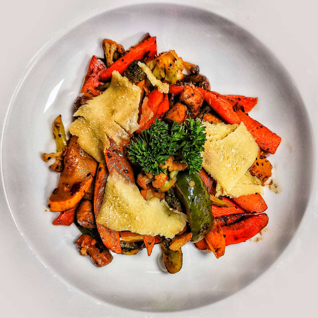 Roasted Vegetables with Parmesan