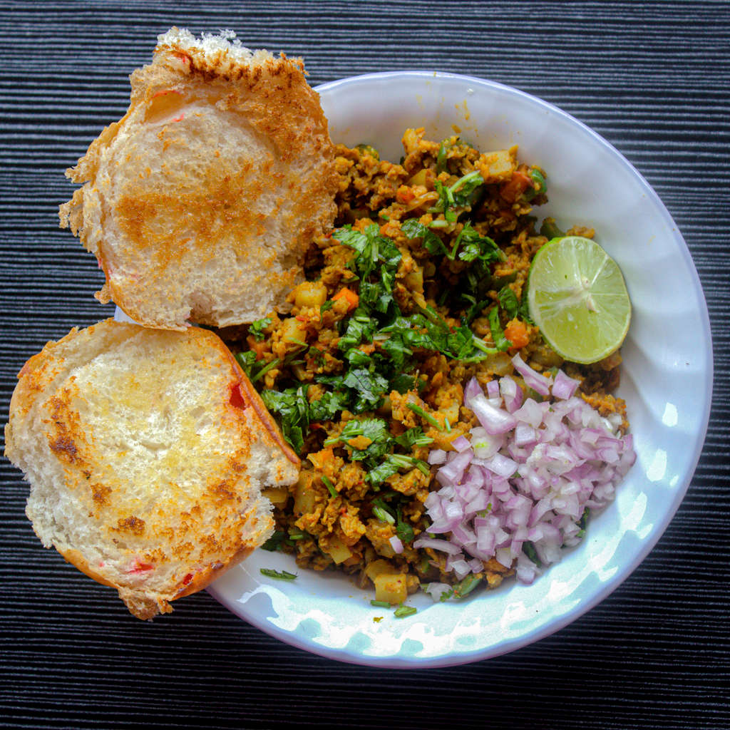 soya Pav Bhaji