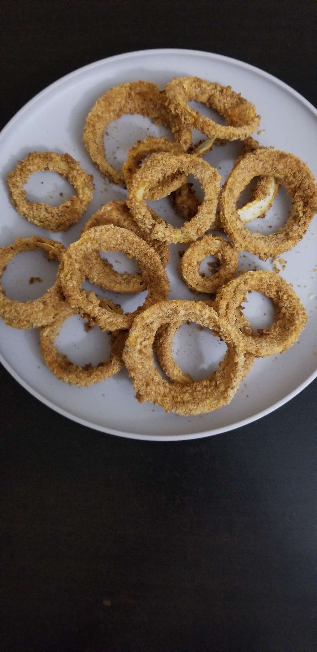 Air fried Onion Rings