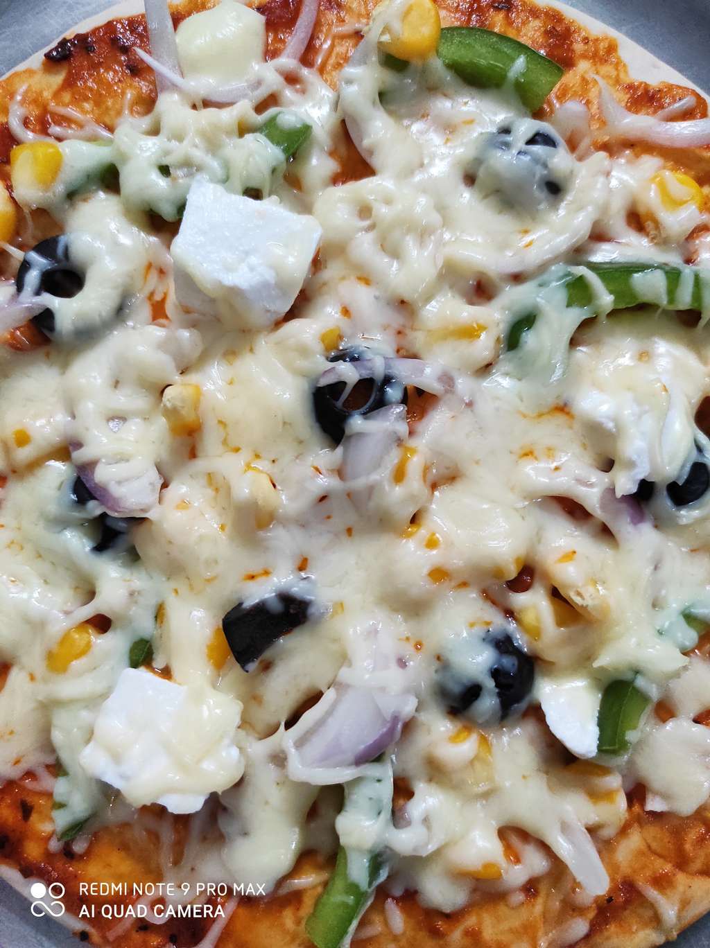Veg Pan Pizza 🍕