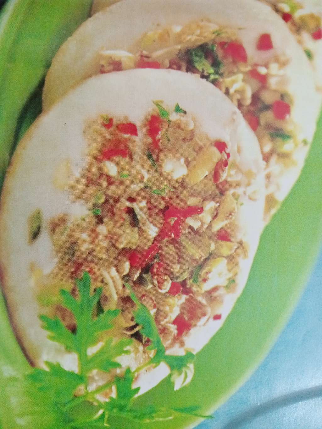 mixed sprouts pancakes