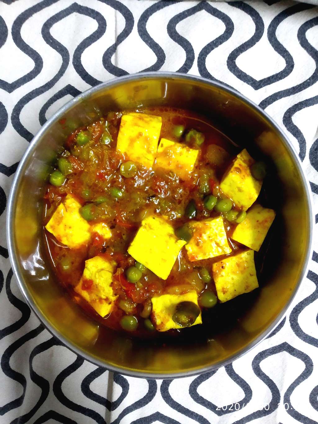 Matar Paneer