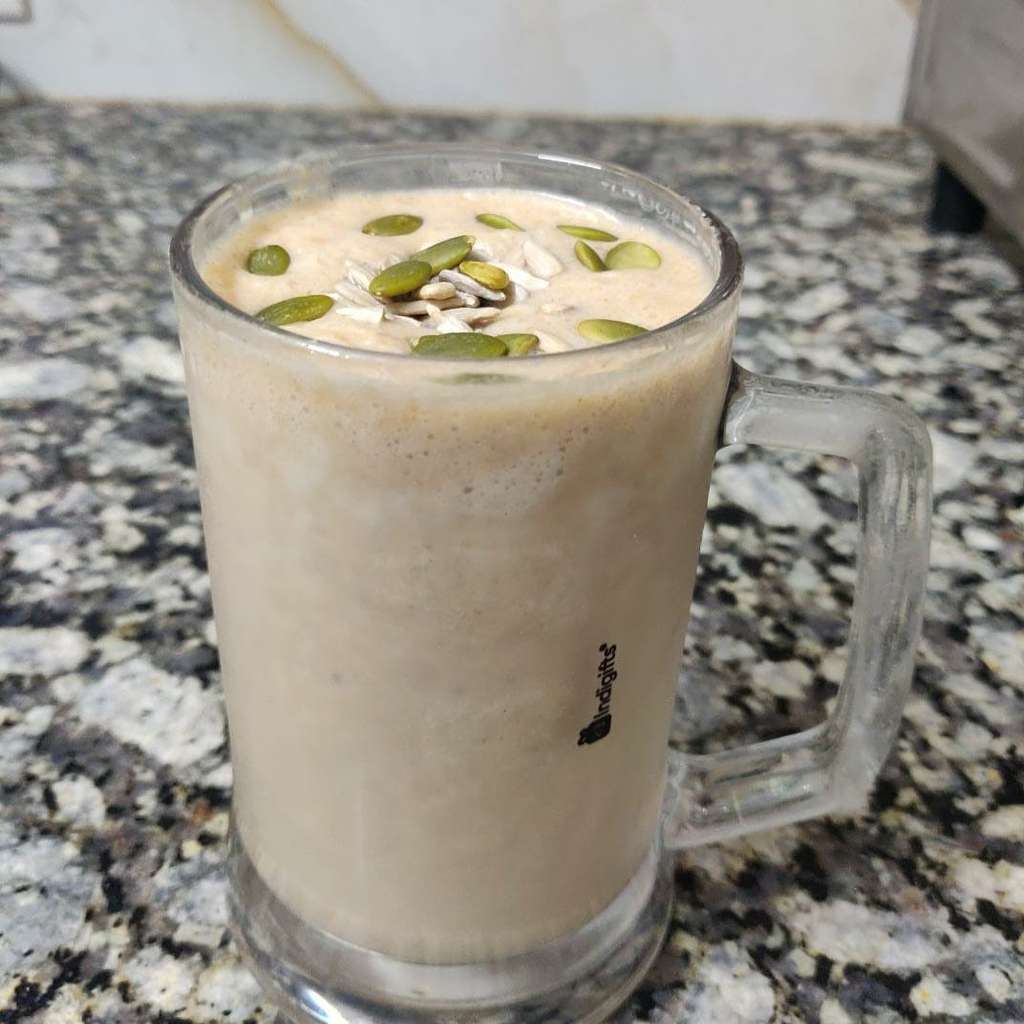 Banana-Apple Protein Shake