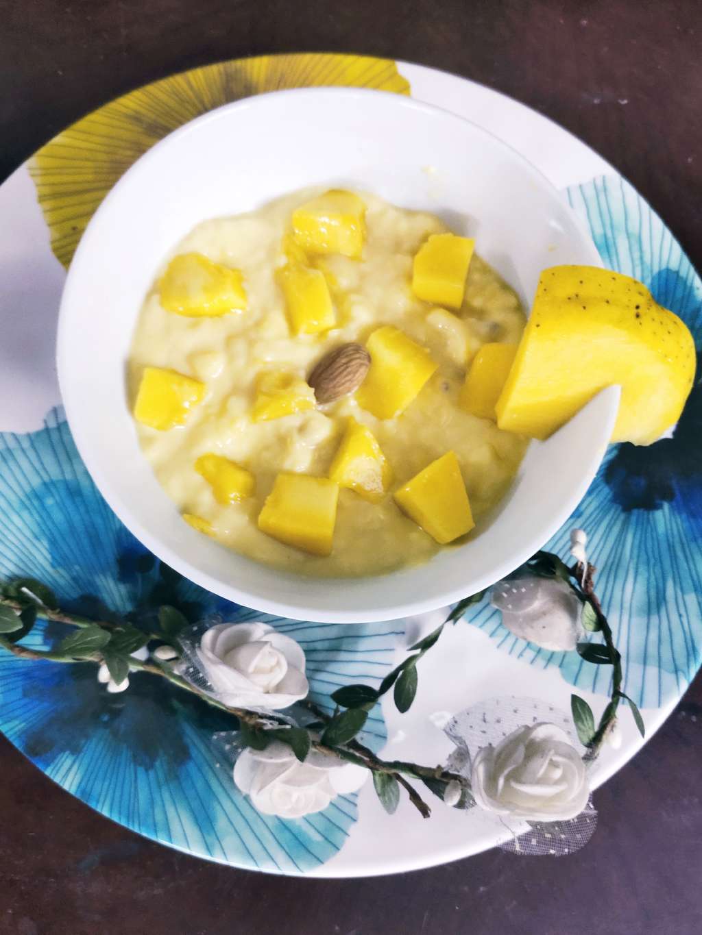 Mango custard 