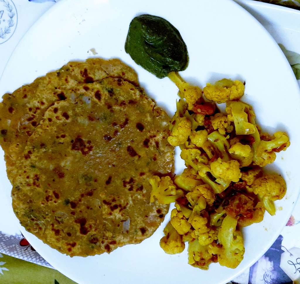 tasty high protien prantha complete meal 
