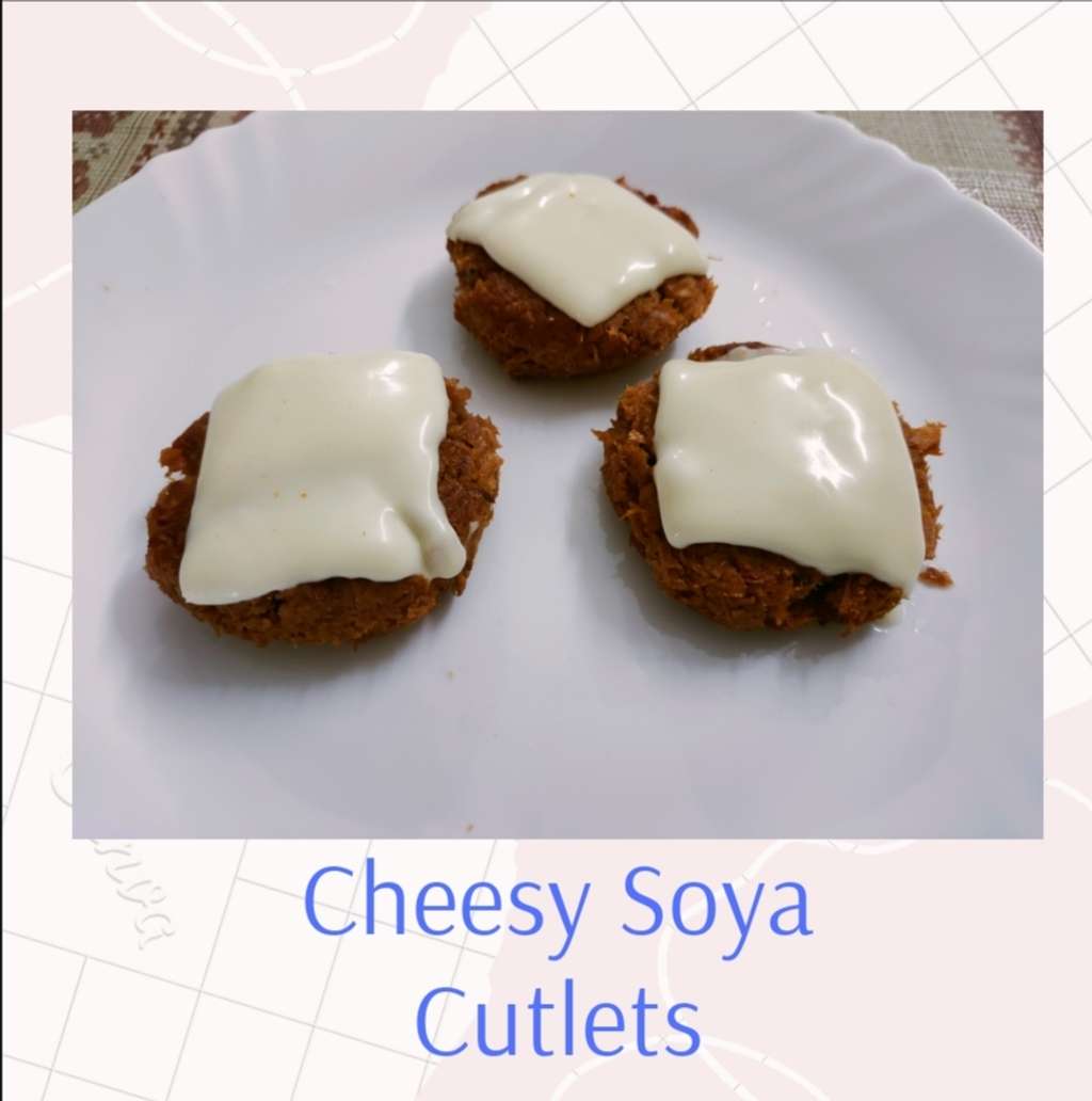 Cheesy Soya Cutlets!