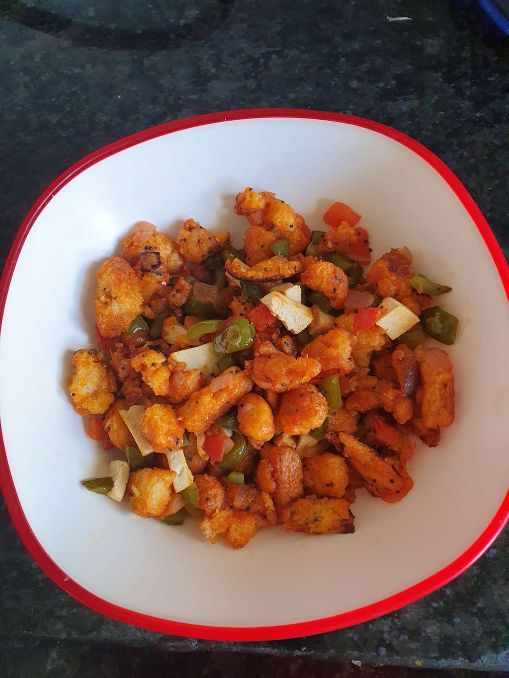 bread capsicum tomato todfod