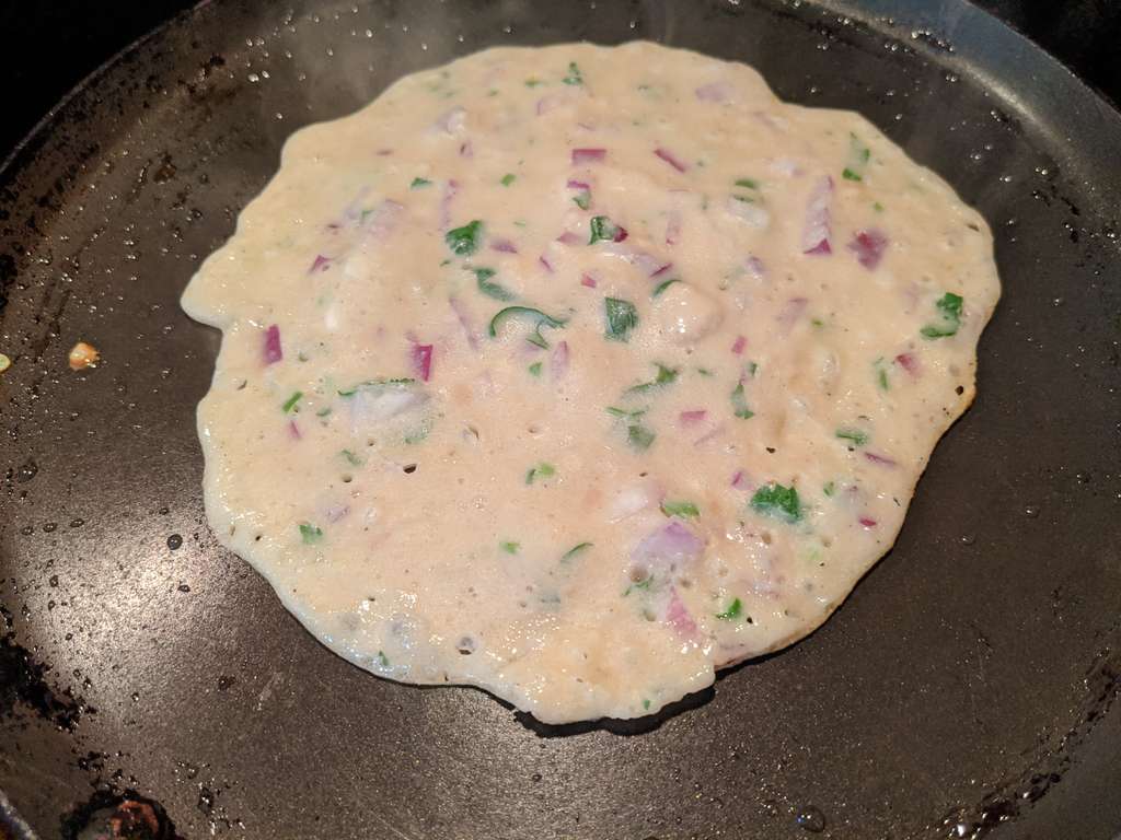 Soya wheat dosa