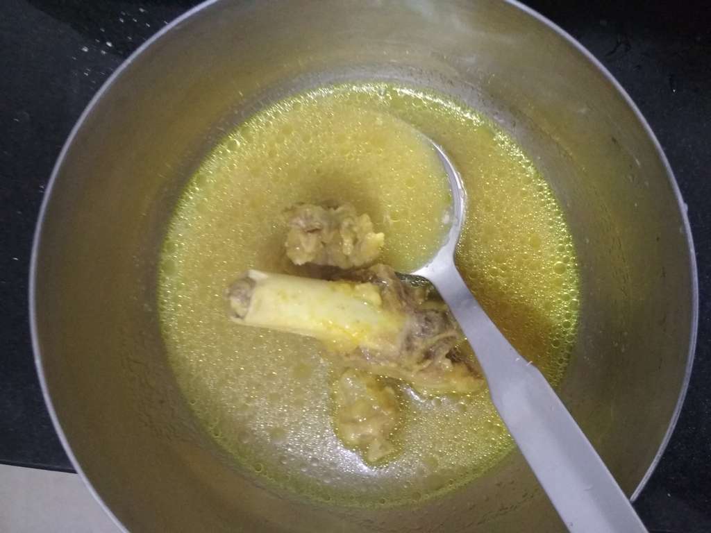 Mutton bone broth