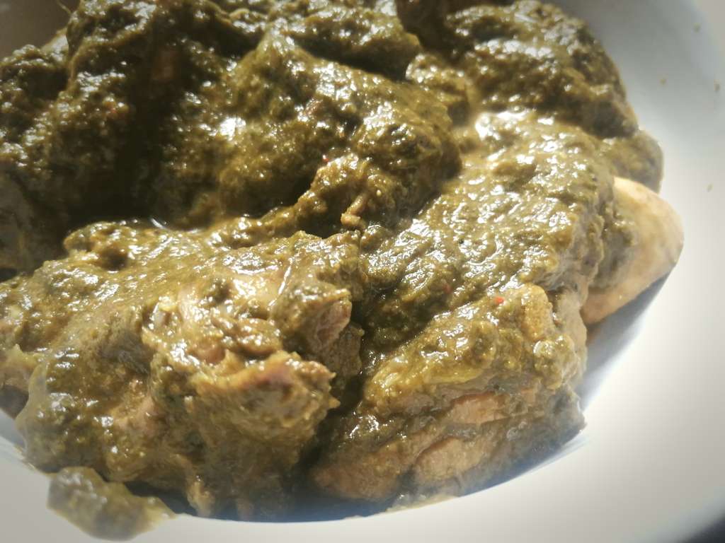 Palak chicken