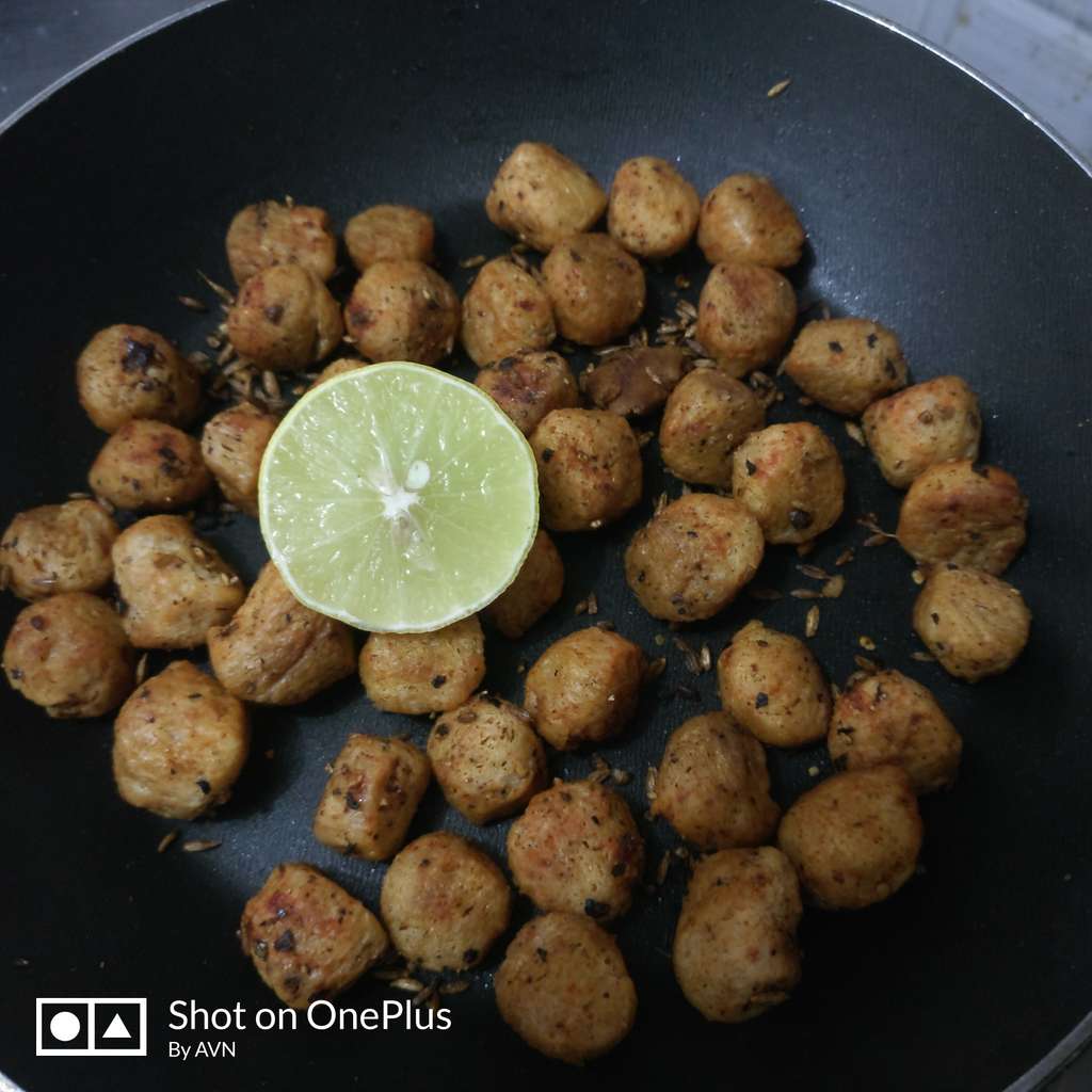 Soya nuggets roast
