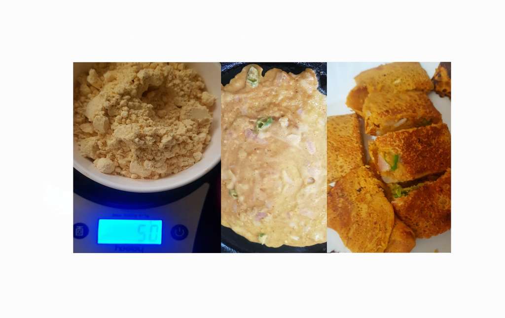 Cheesy Besan Chilĺa