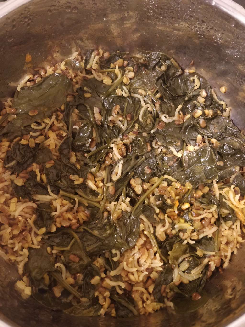 Palak khichdi