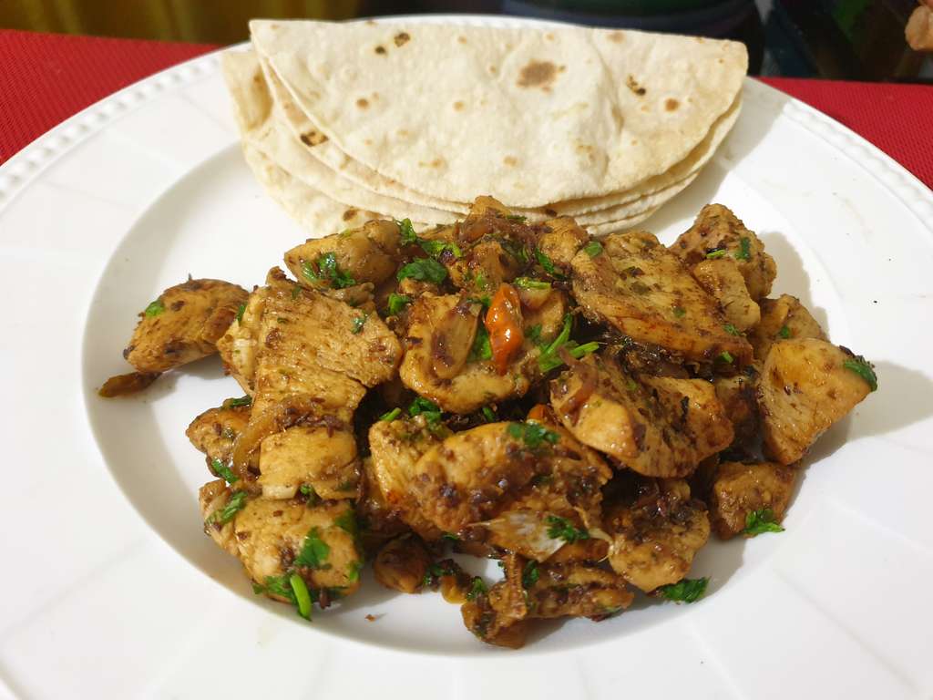 Tawa Chicken & Chapati