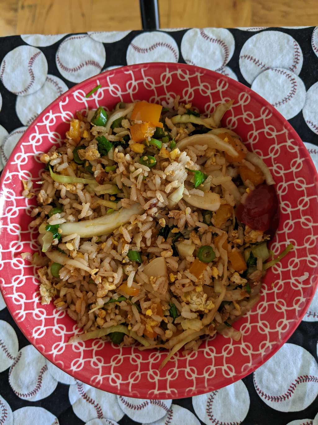 Egg fried rice