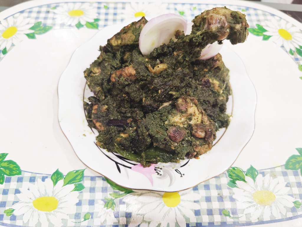 Spinach & mint Chicken