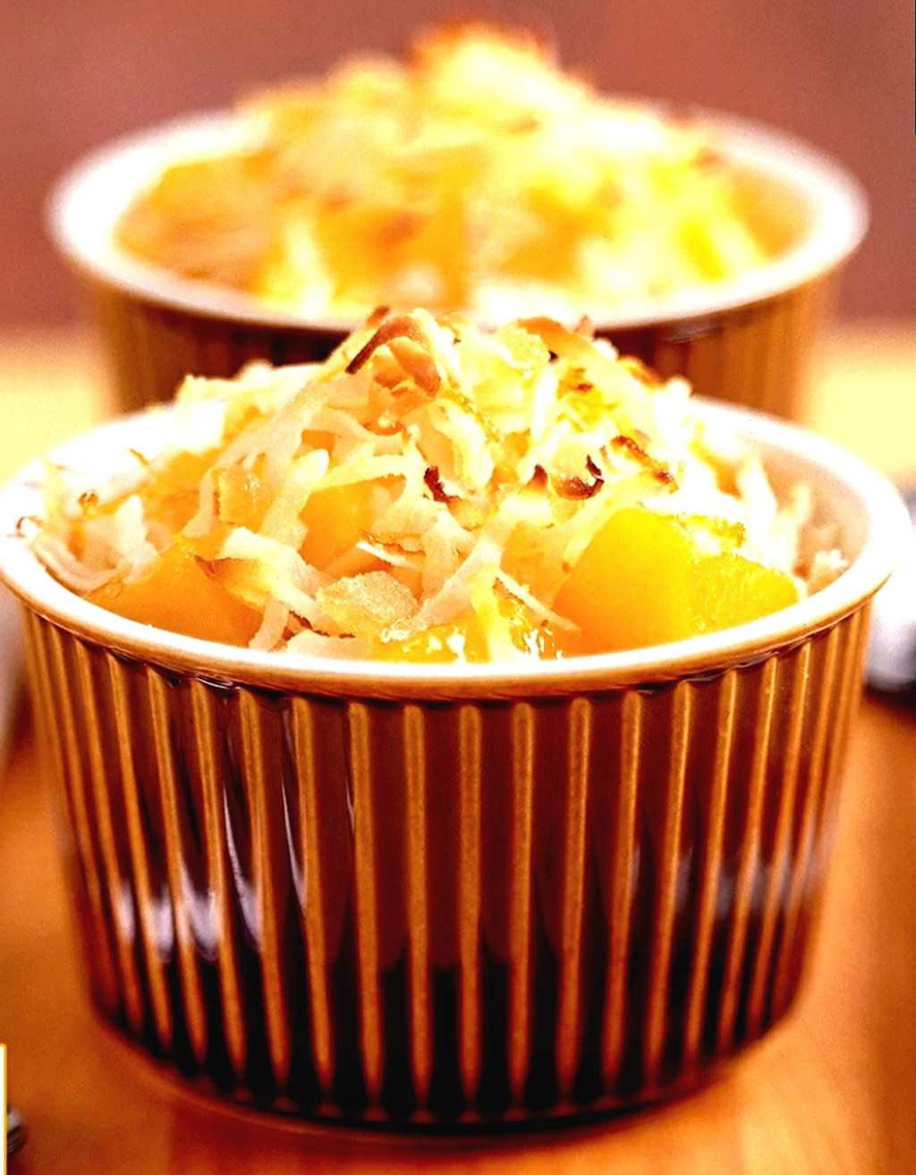 Roasted Mango with coconut