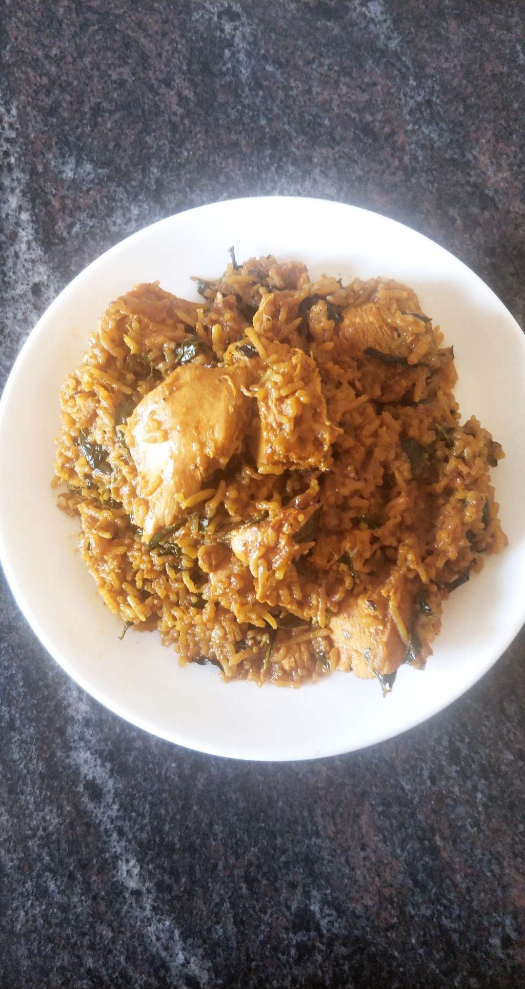 Chicken Methi Biryani