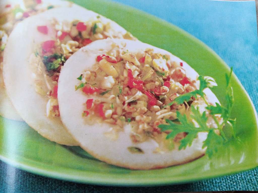 mixed sprouts pancakes