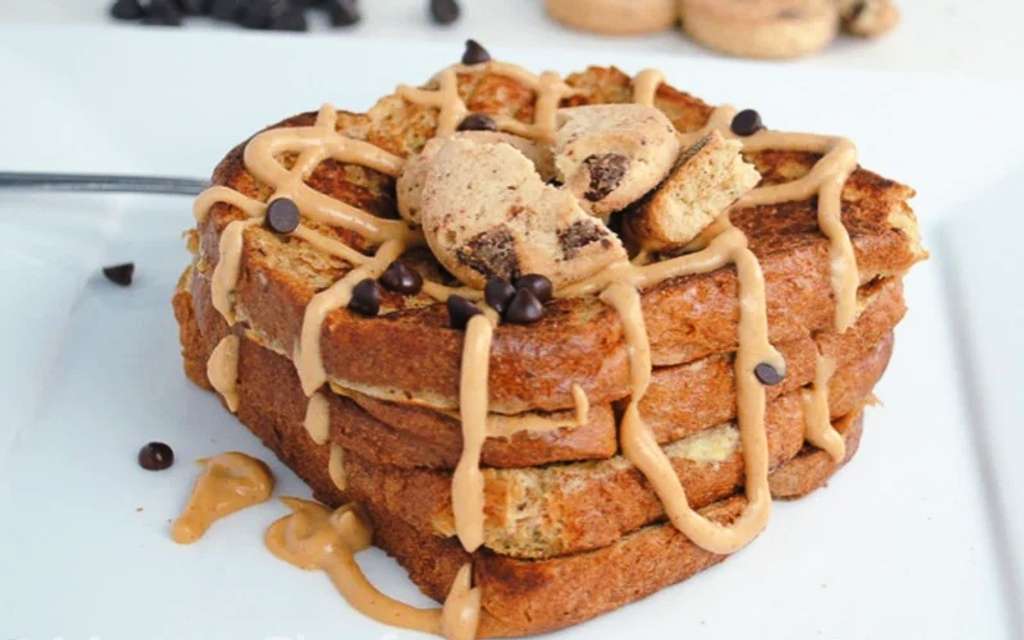 Peanut Butter Chocolate Chip Protein French Toast Recipe