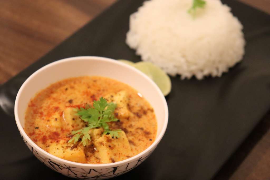 Creamy Paneer kalimiri.