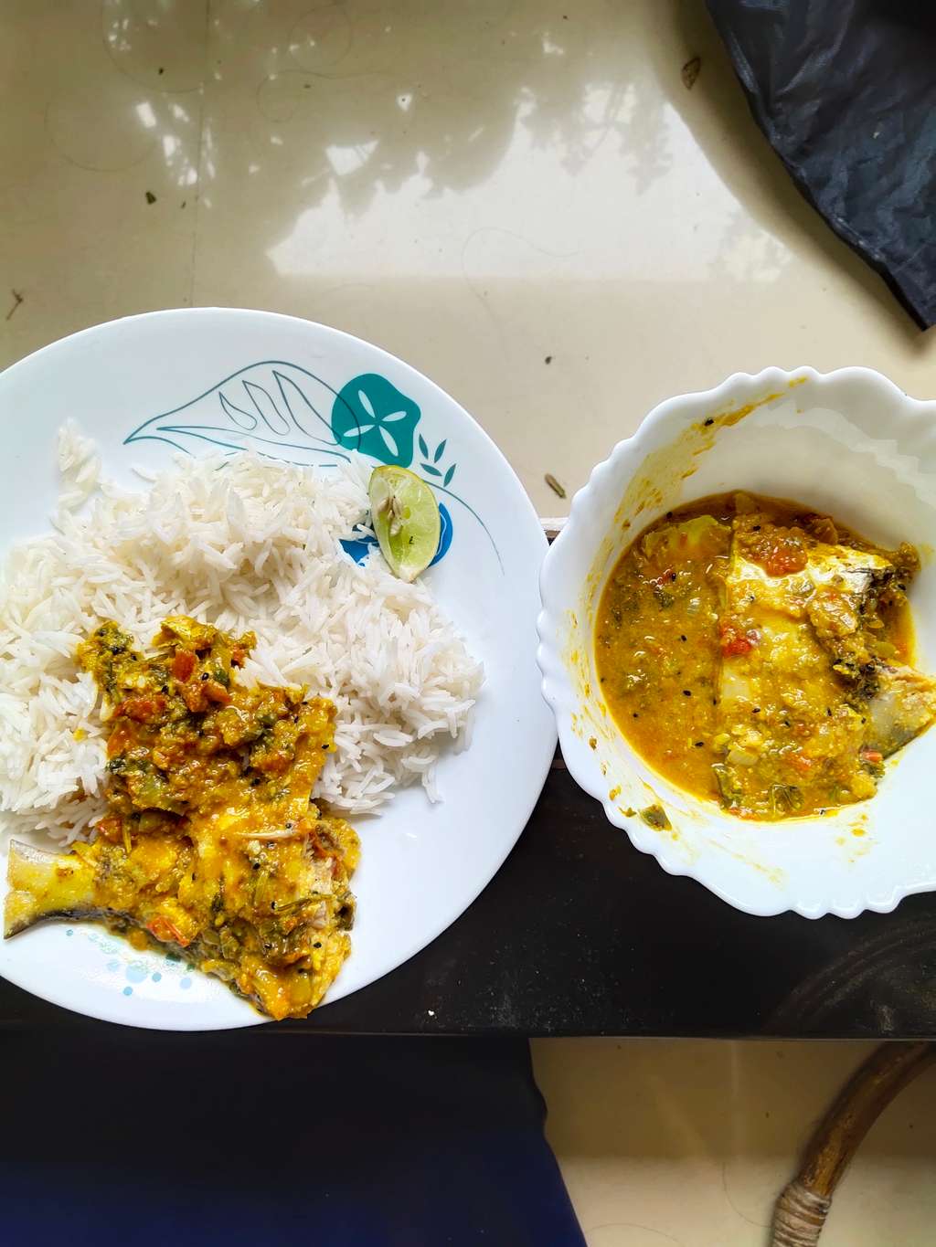 Pomfret curry