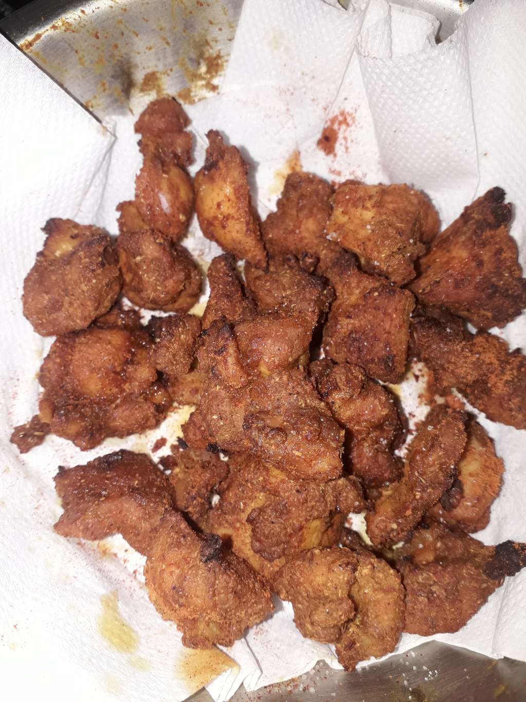 microwaved chicken kabab
