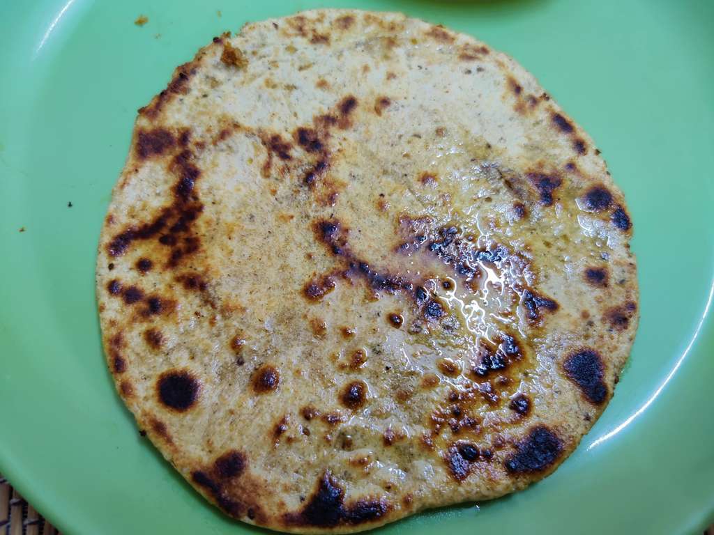 Soya keema paratha