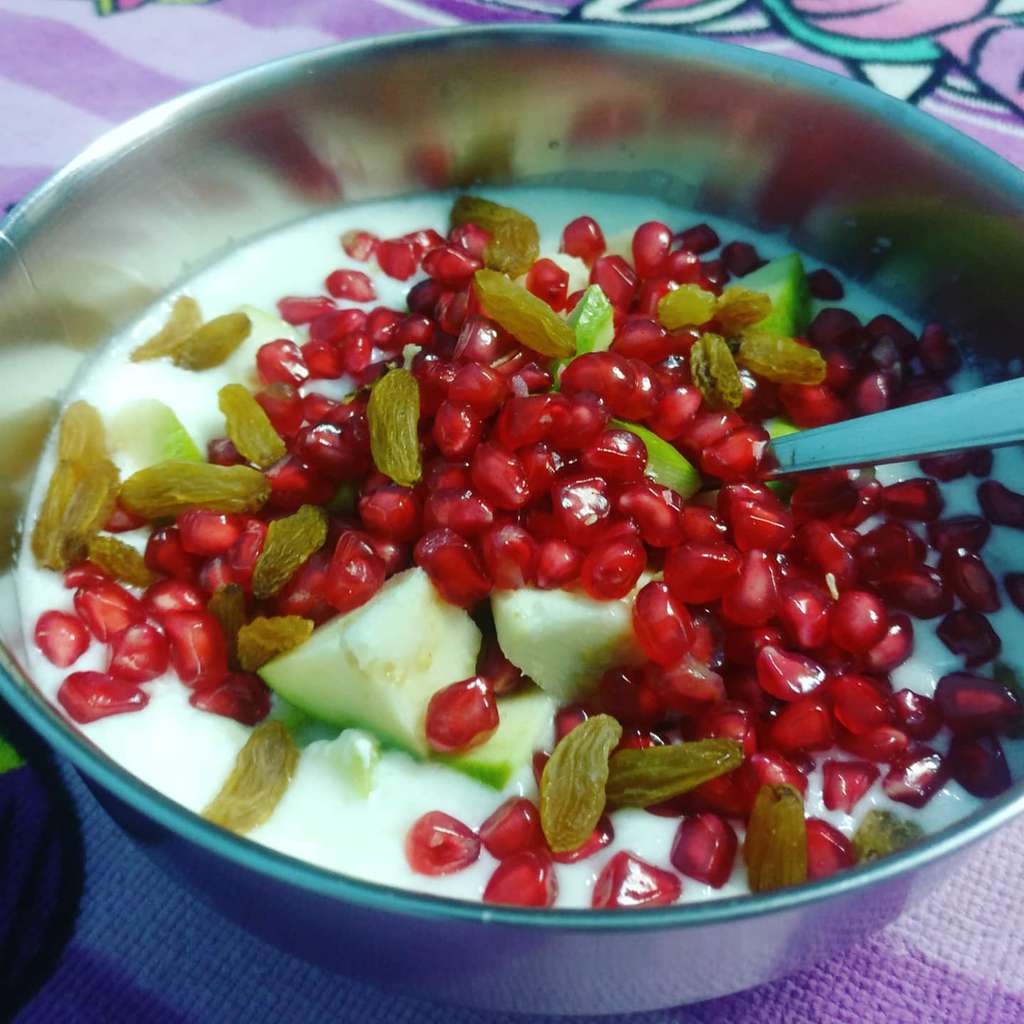 fruity curd 
😋