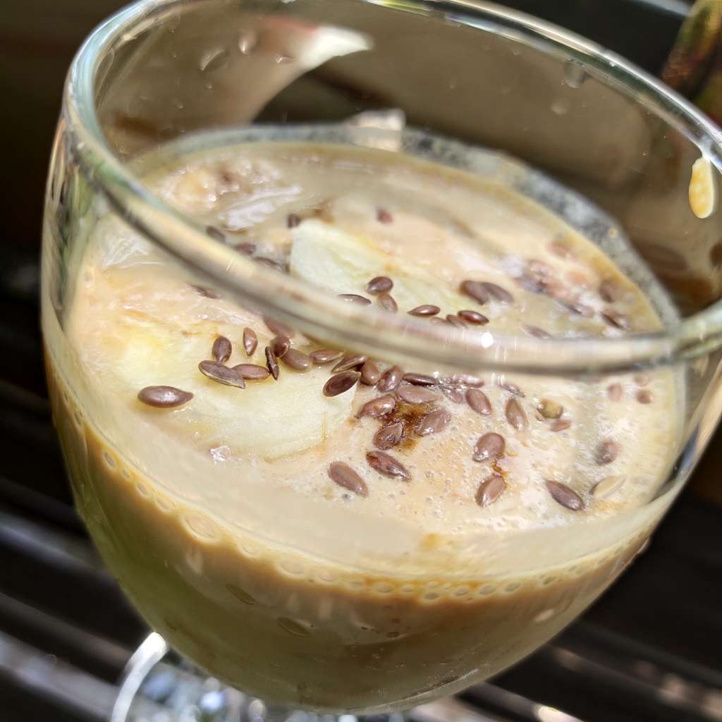 Banana protein smoothie