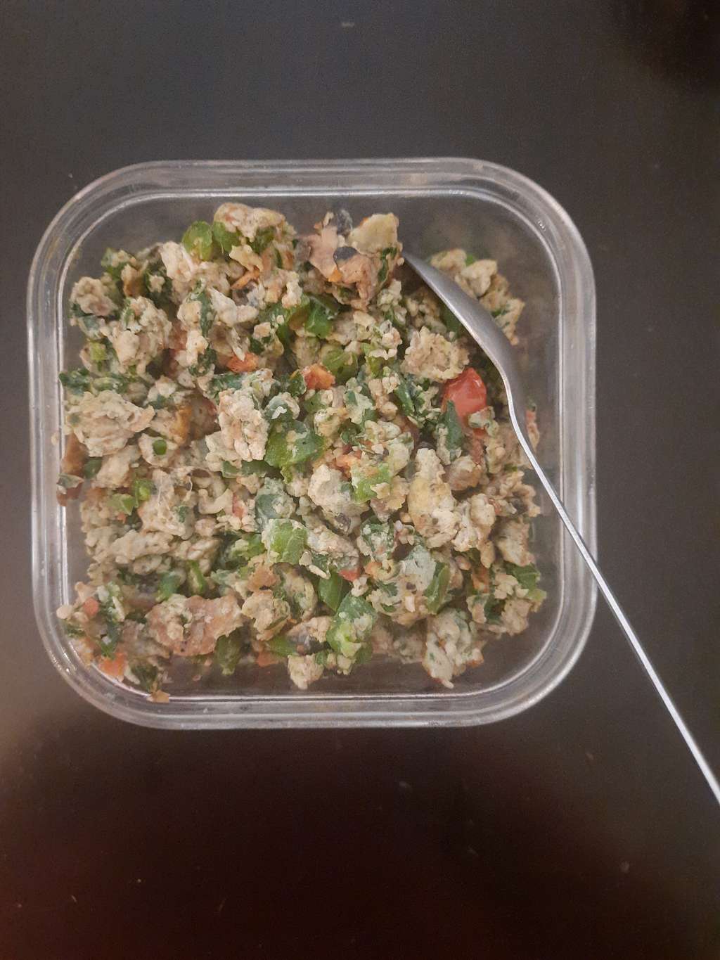 scrambled egg with veggies
