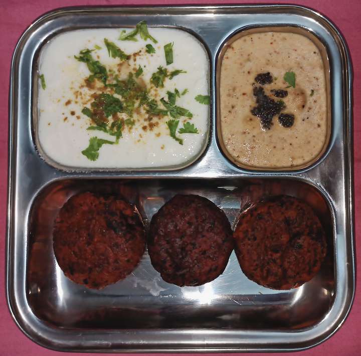 Soy-beet-wheat Tikki