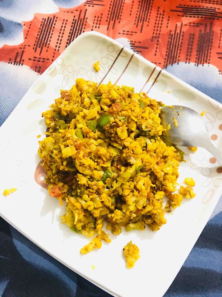 Cauliflower Poha