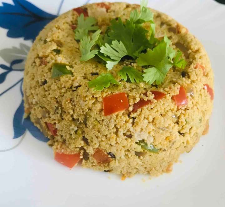 Soya granules upma