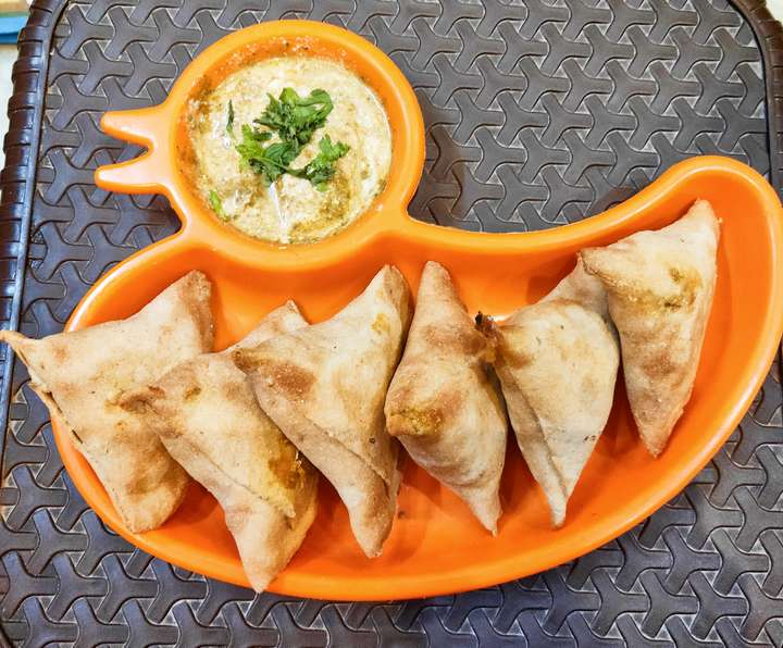 paneer cheese samosa