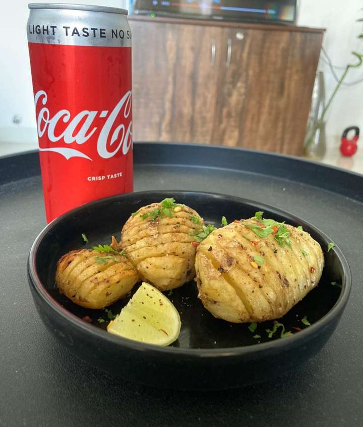 Hasselback potato 