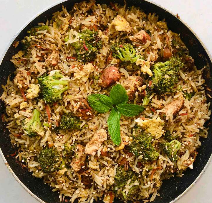 Chicken Teriyaki Fried Rice