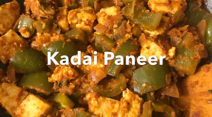 Kadai paneer