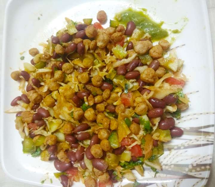 Rajma Soya Masala Chat