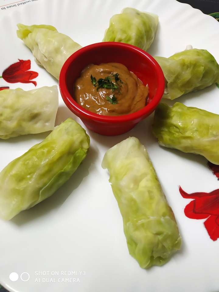 Chicken momos (keto) 