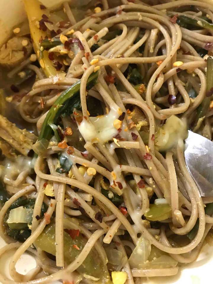 chicken soba noodles 
