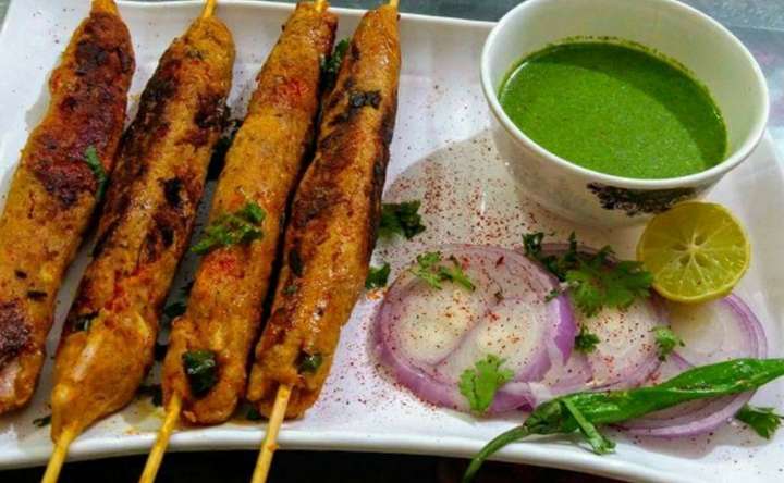 Chicken seekh kabab