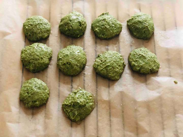 Baked falafel
