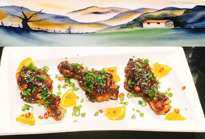 Baked Orange Glazed Chicken 
